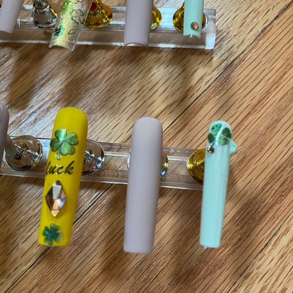 Shamrock ☘️Spring Time Xl Nails - Picture 5 of 9